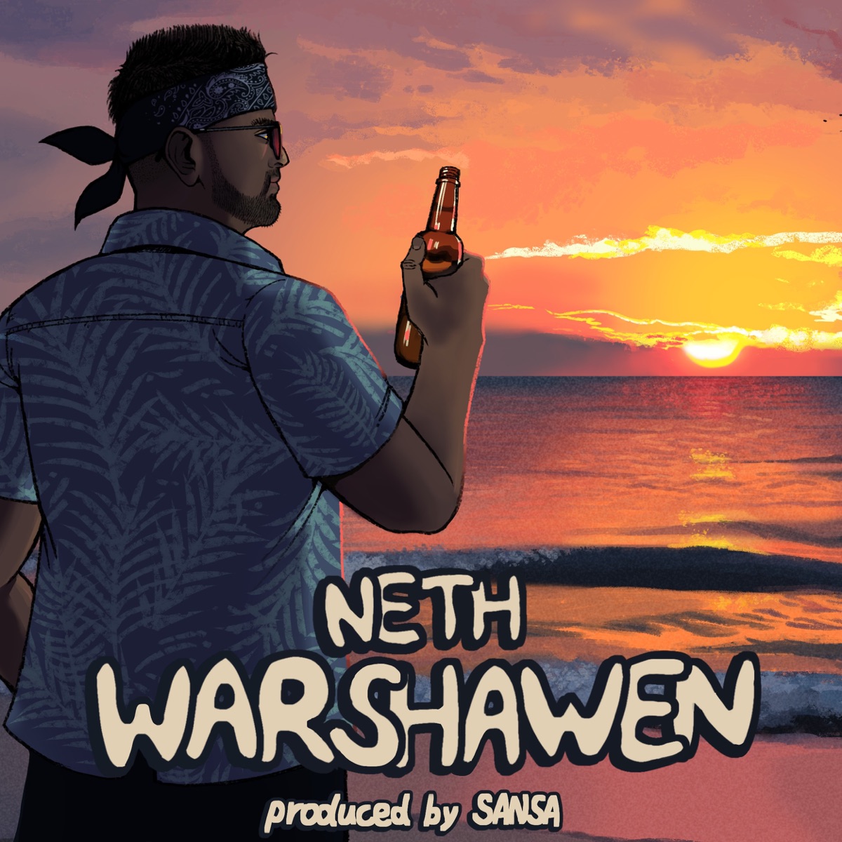 Neth Warshawen - Single by SANSA, Janith Munazinghe & Tikx Kooda album cover
