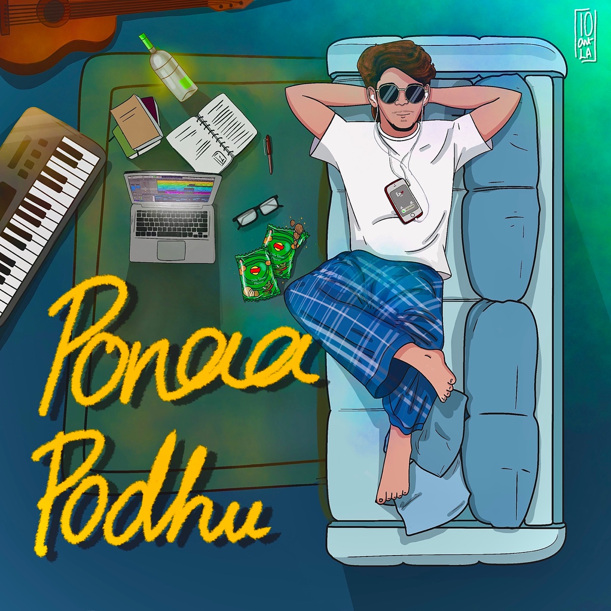 Ponaa Podhu (feat. Dhanusha & Neha) - Single by Allwin Fernandes album cover