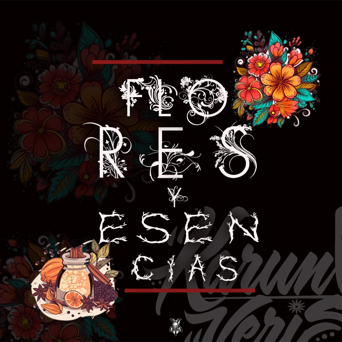 Flores y Esencias (feat. Karuna Veris) - Single by Cruz Canalez album cover