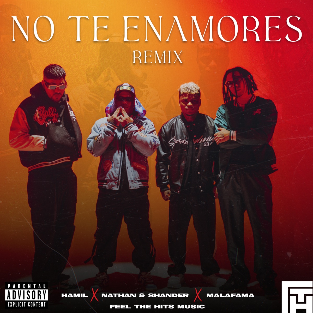 No Te Enamores (Remix) - Single by Hamil, Natan & Shander & ElMalaFama album cover