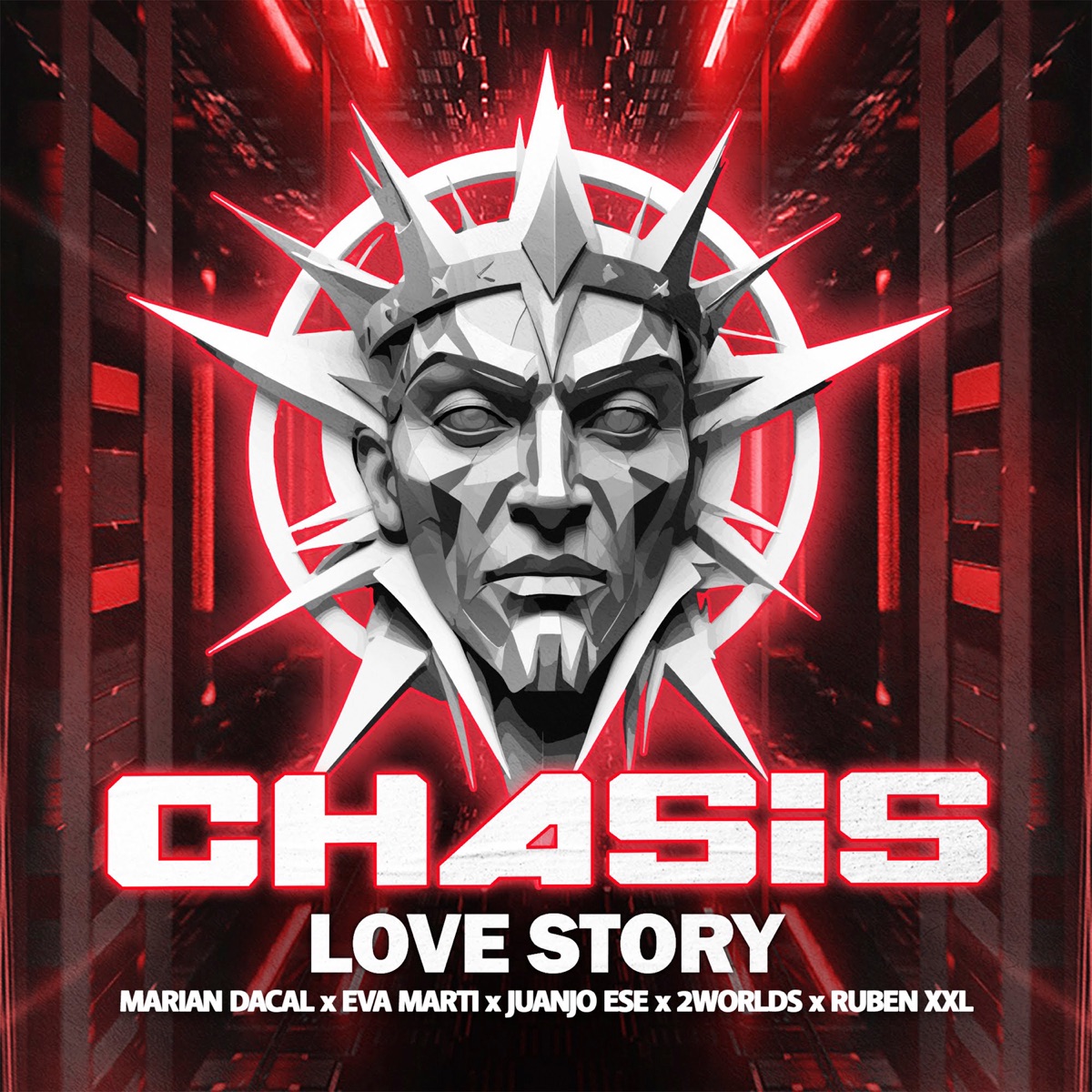 Love Story (Chasis) - Single by Marian Dacal, Eva Marti, JUANJO ESE, 2 Worlds & Ruben XXL album cover
