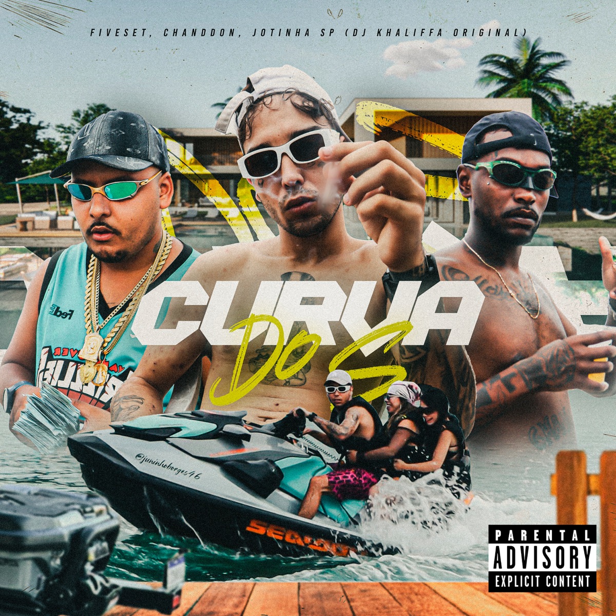 Curva do S (feat. FiveSete) - Single by Jotinha sp & Chanddon album cover