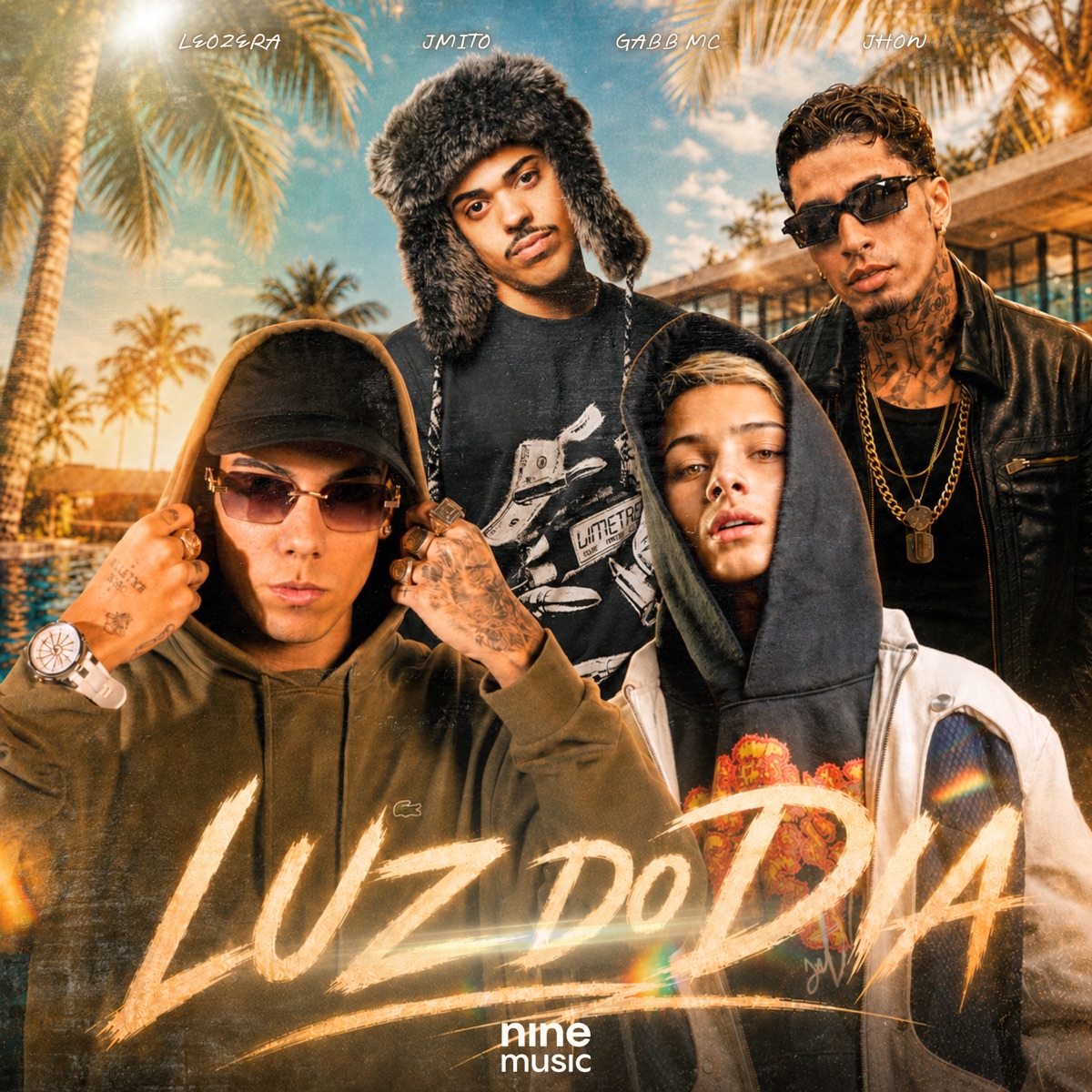 LUZ DO DIA - Single by Gabb MC, Mc J Mito, Jhow Dancer & LeoZera album cover