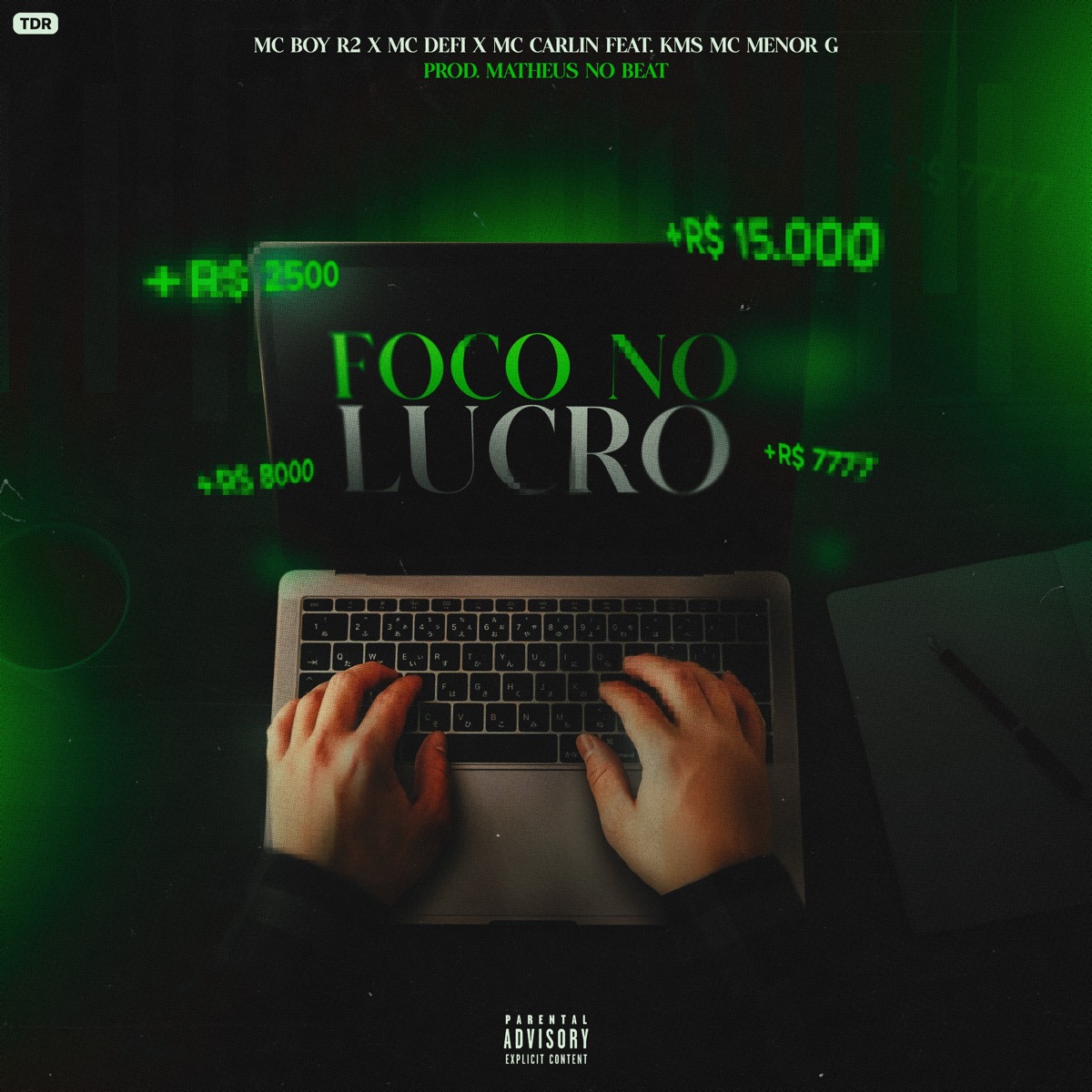 Foco no Lucro (feat. KMS MC & MC MENOR G) - Single by MC Carlin, MC BOY R2 & MC DEFI album cover
