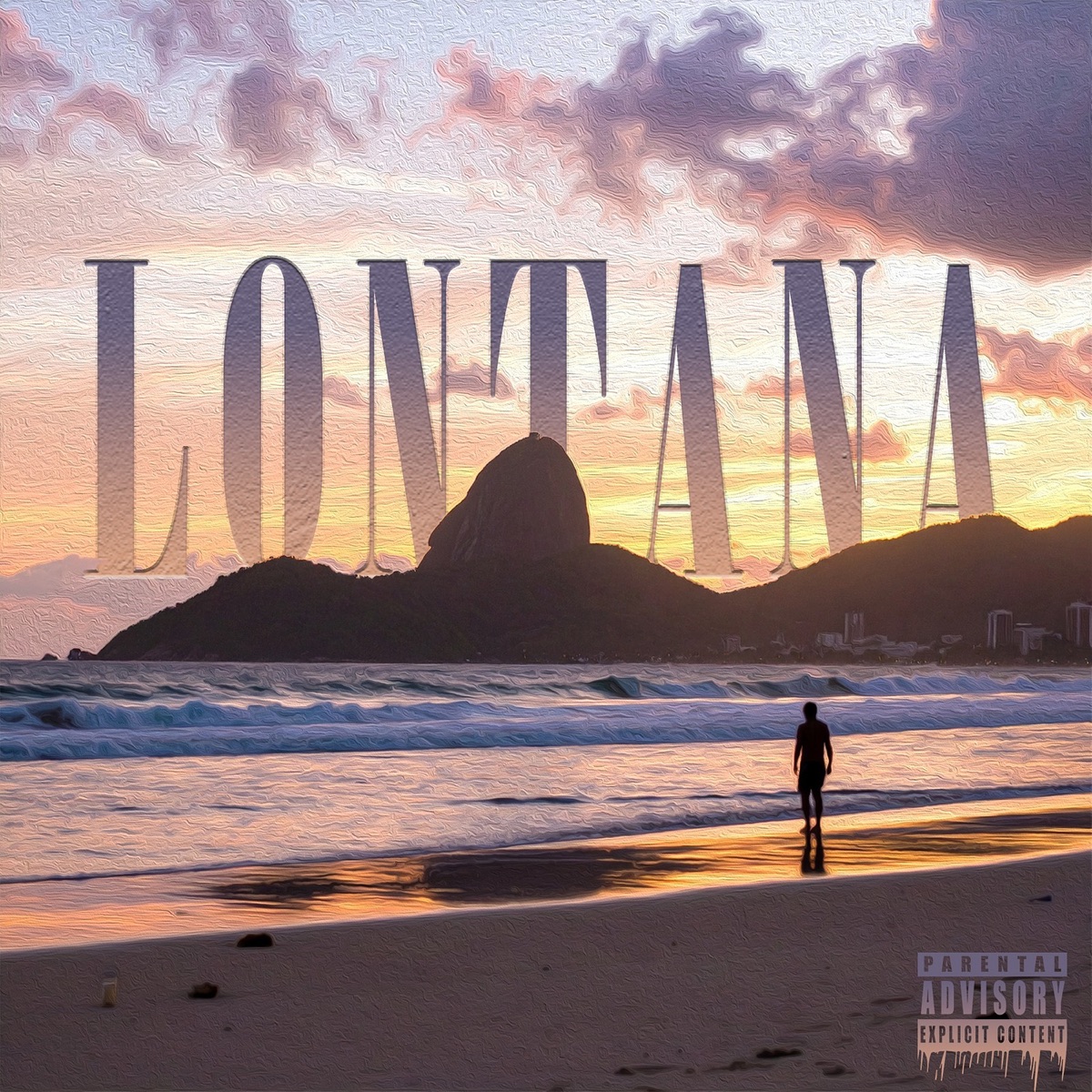 LONTANA - Single by Akram album cover