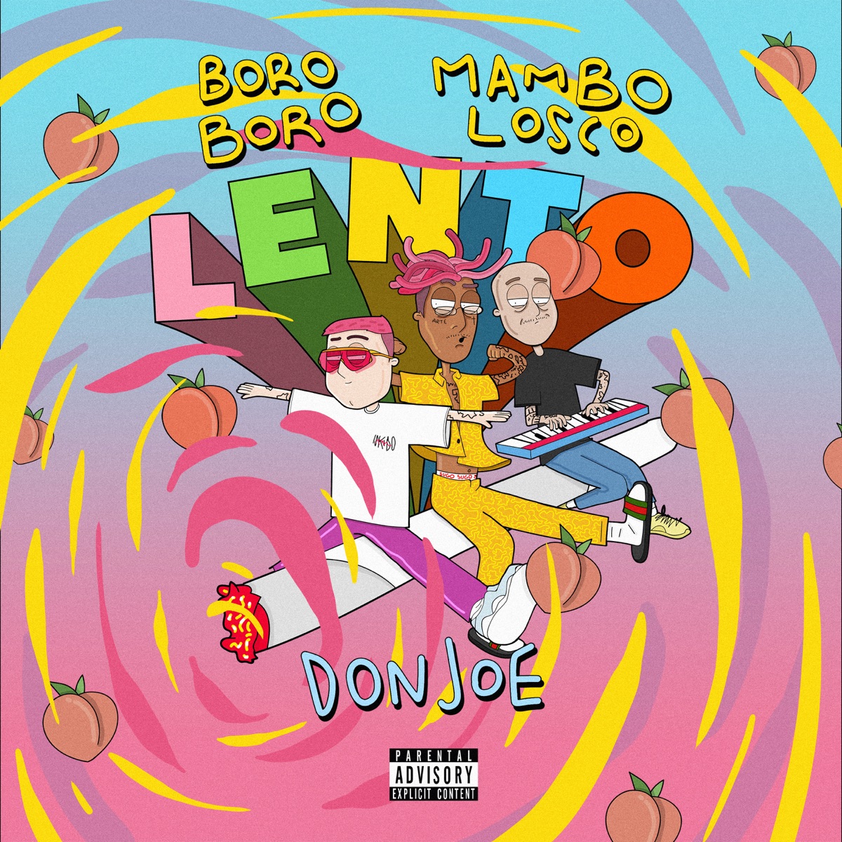 Lento - Single by Boro, Don Joe & MamboLosco album cover