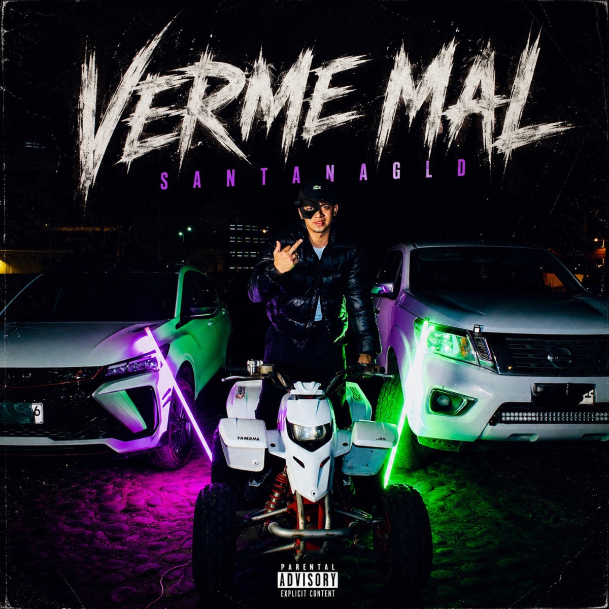 VERME MAL - Single by SANTANAGLD album cover