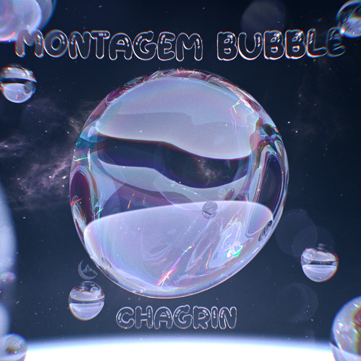 Montagem Bubble - EP by chagrin album cover