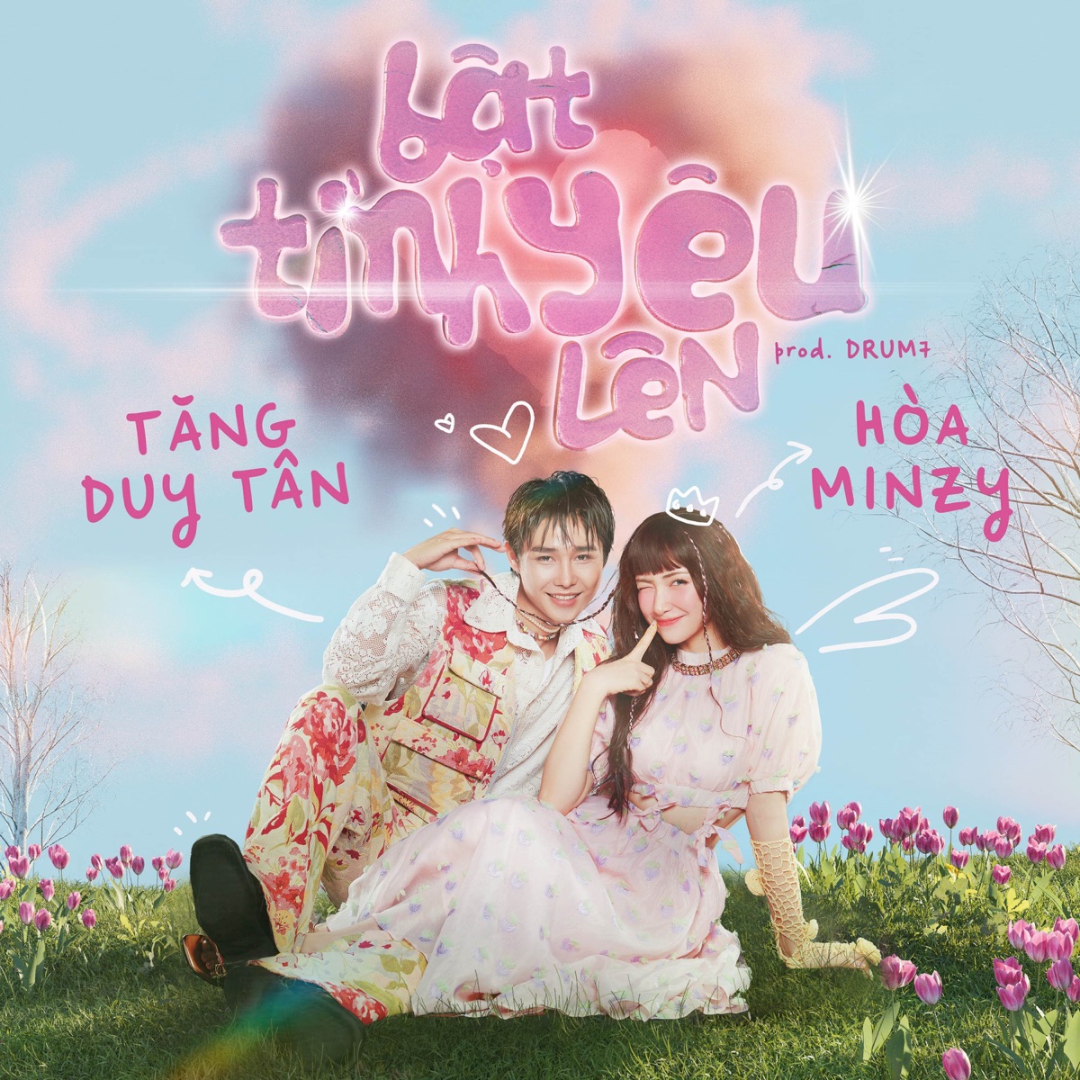 Bật Tình Yêu Lên - Single by Tăng Duy Tân & Hòa Minzy album cover