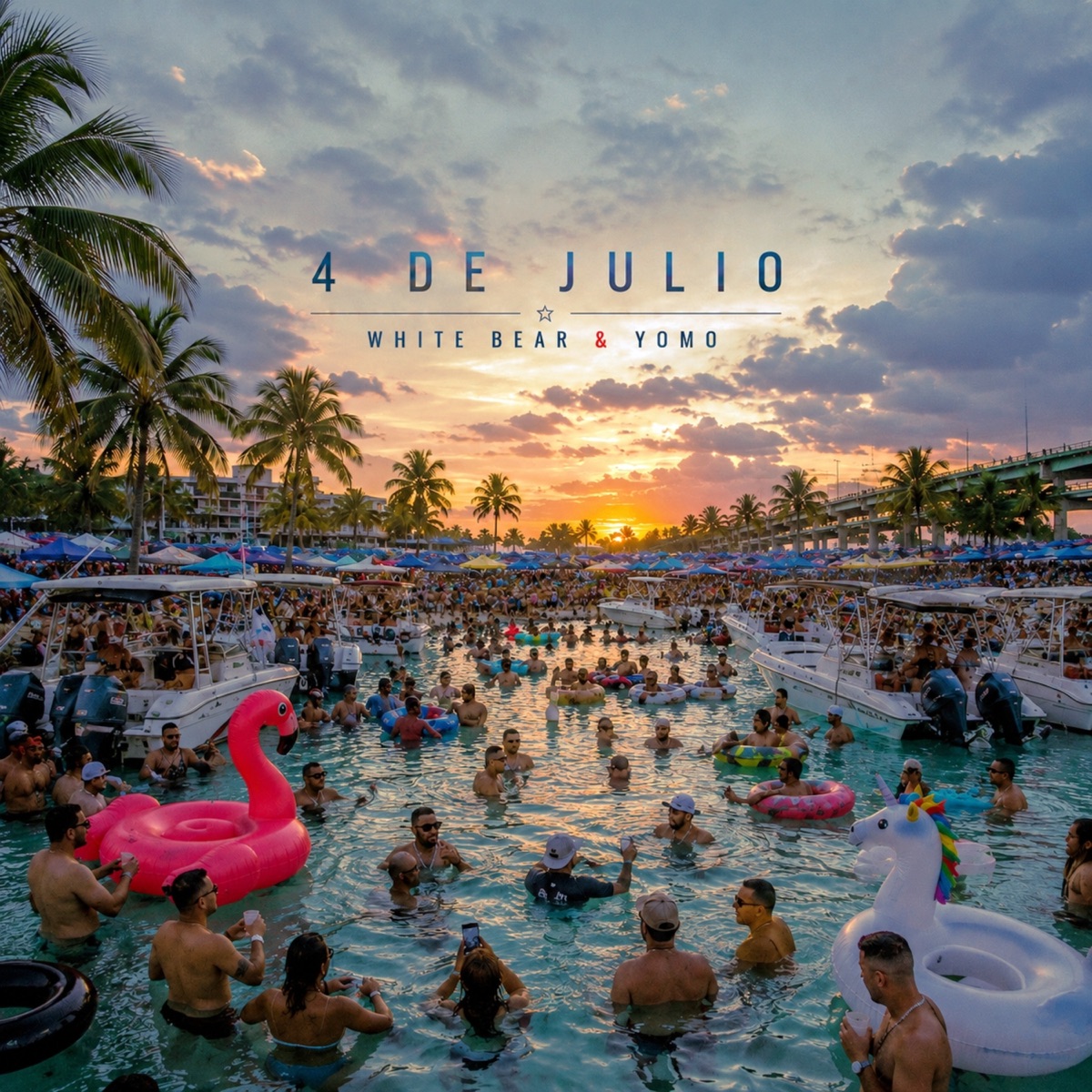 4 De Julio - Single by White Bear & Yomo album cover