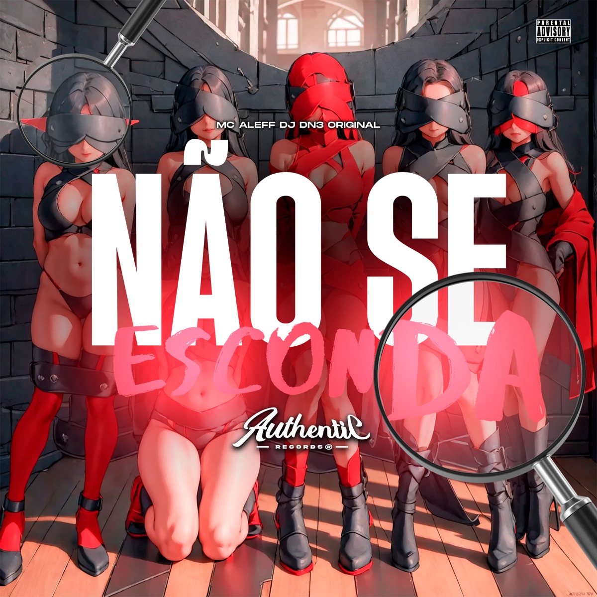 Não Se Esconda - Single by DJ DN3 ORIGINAL & Mc Aleff album cover