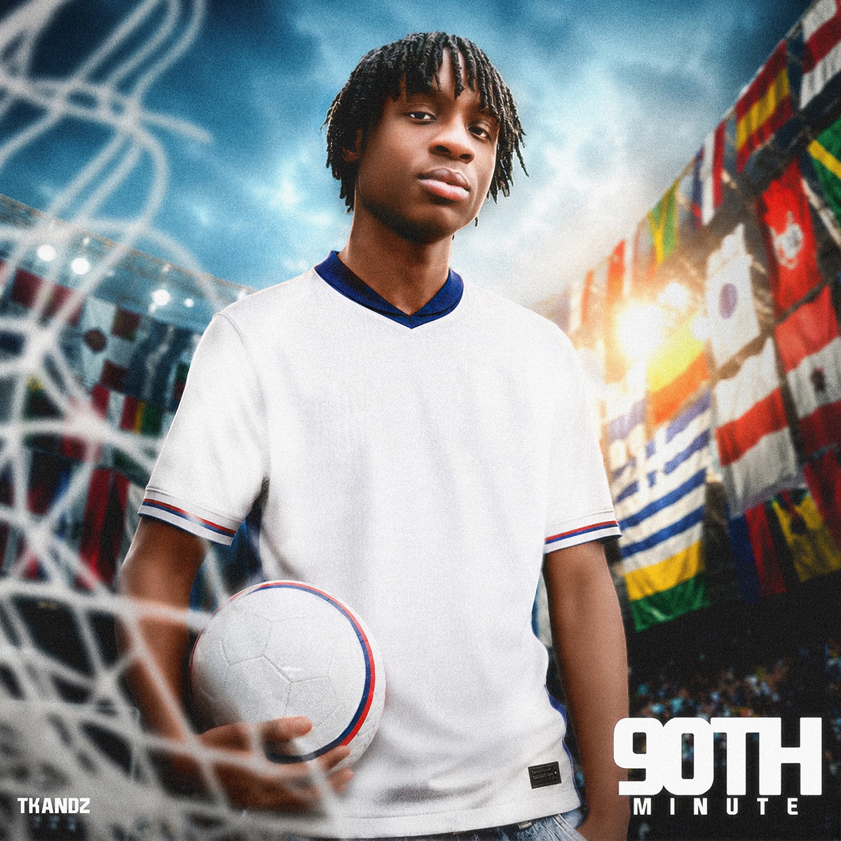 90th Minute - Single by Tkandz album cover