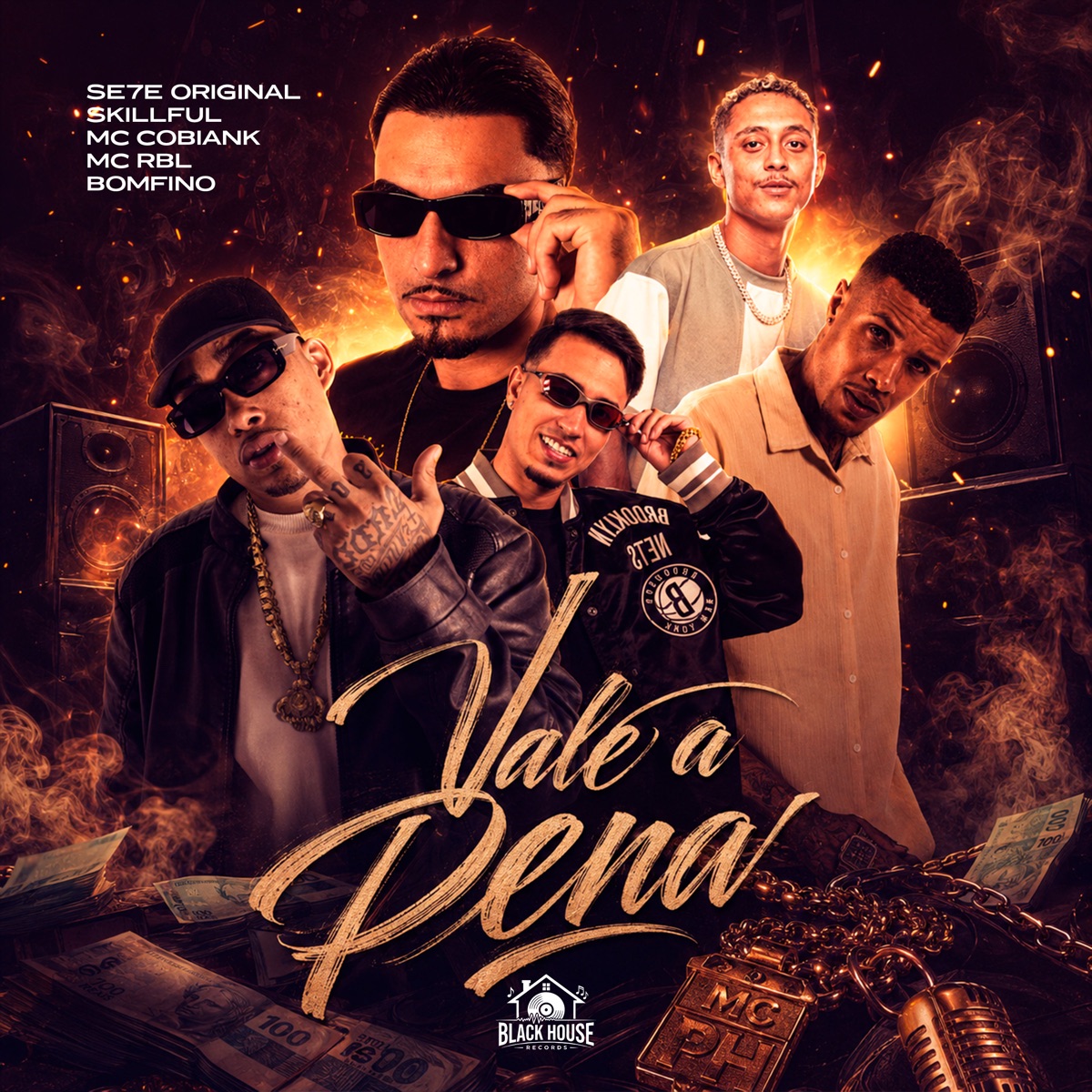 Vale a Pena (feat. Mc Cobiank) - Single by Bomfino, SE7E ORIGINAL, MC RBL & Skillful album cover