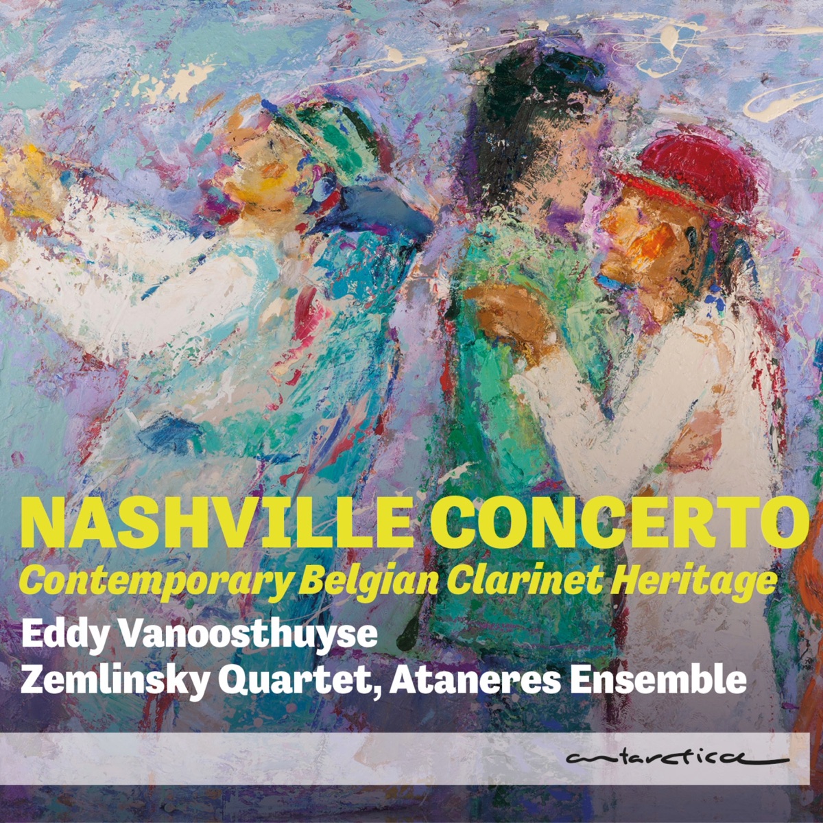 Nashville Concerto by Eddy Vanoosthuyse, Zemlinsky Quartet & Ataneres Ensemble album cover