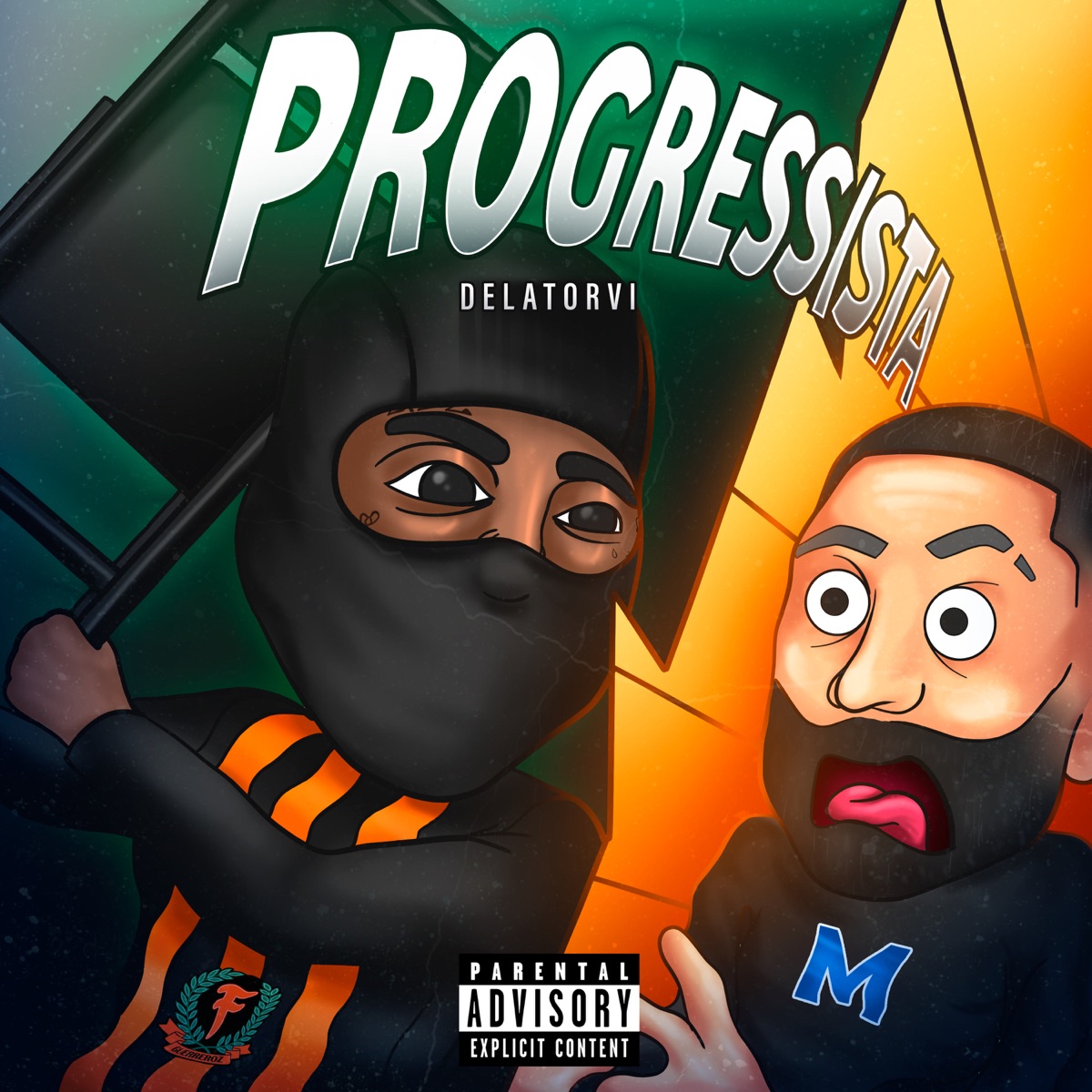 Progressista - Single by Delatorvi & Thon album cover