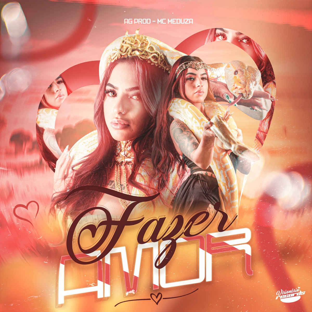 FAZER AMOR - Single by AG PROD & MC MEDUZA album cover