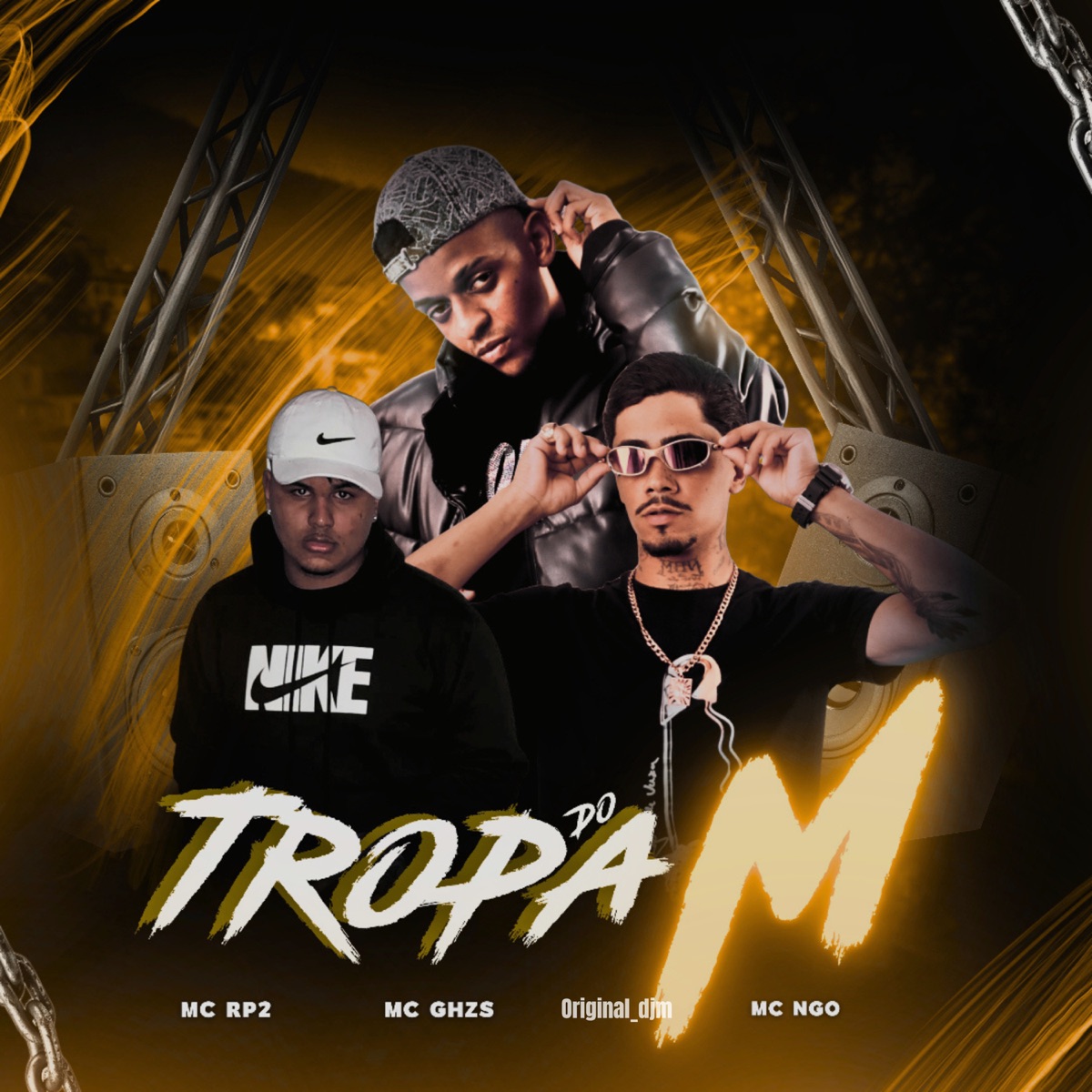 Tropa do M - Single by MC Ngo, MC RP2, Mc Ghzs & Original_djm album cover
