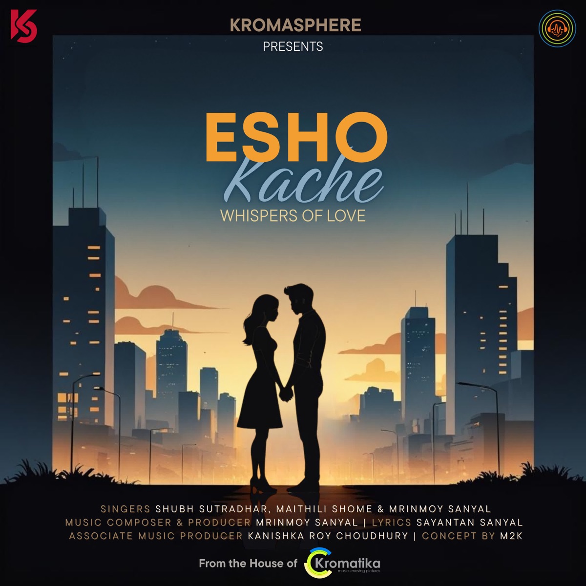 Esho Kache - Single by Shubh Sutradhar, Maithili Shome & Mrinmoy Sanyal album cover