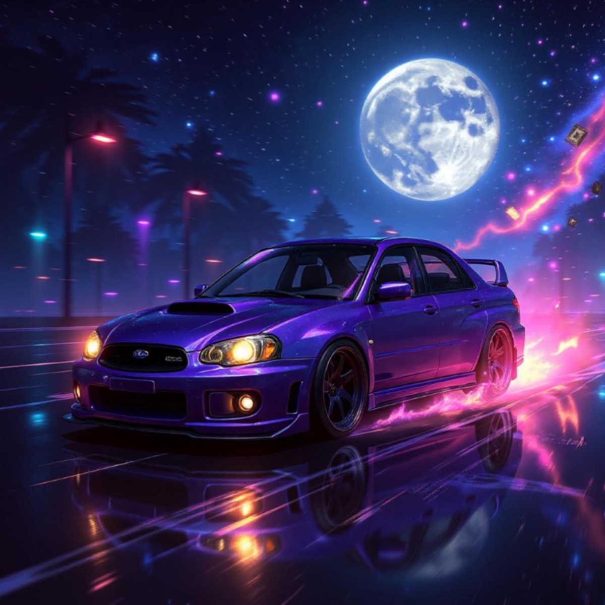 Subaru (feat. Nuk3) - Single by Ashnark album cover