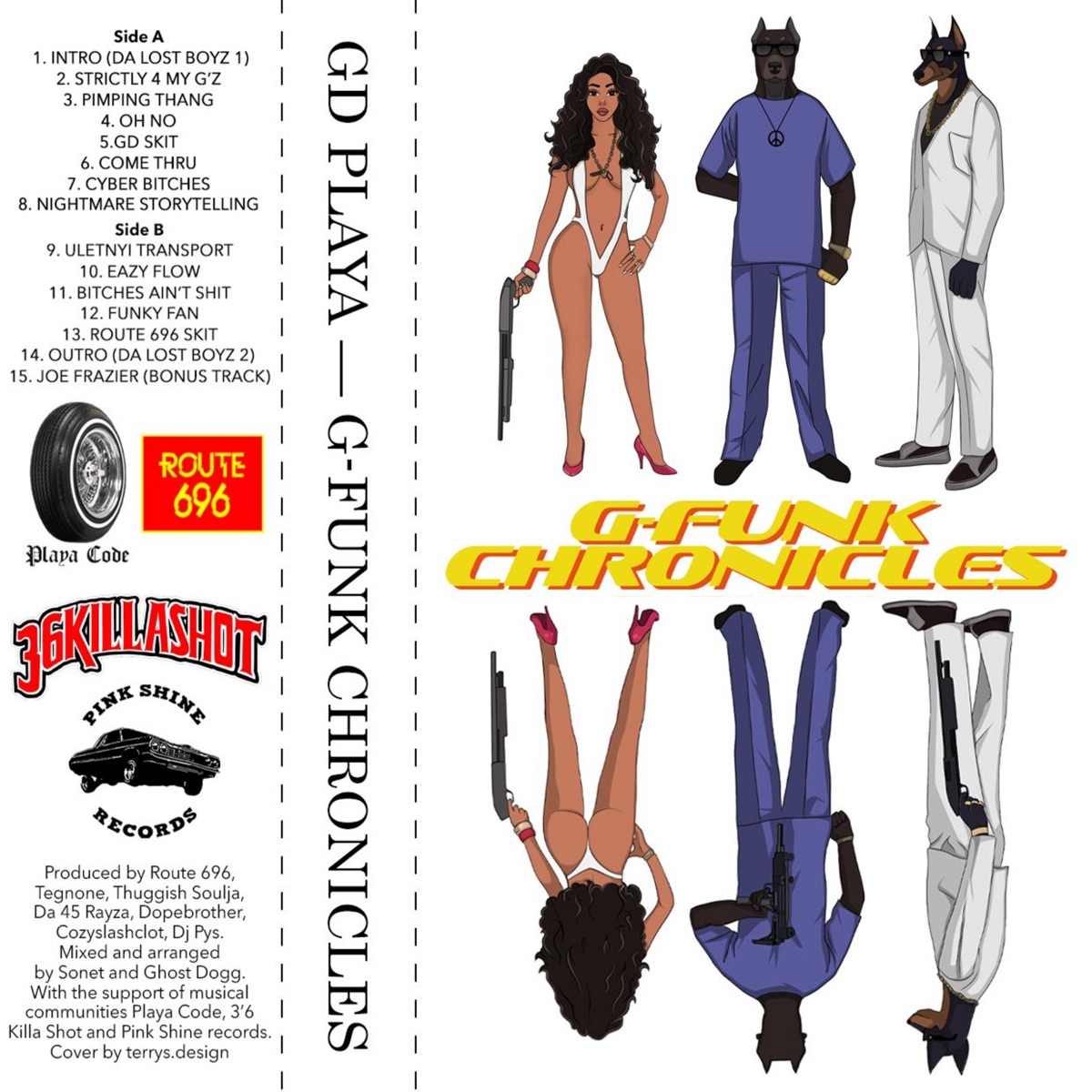 G-Funk Chronicles by GD Playa album cover