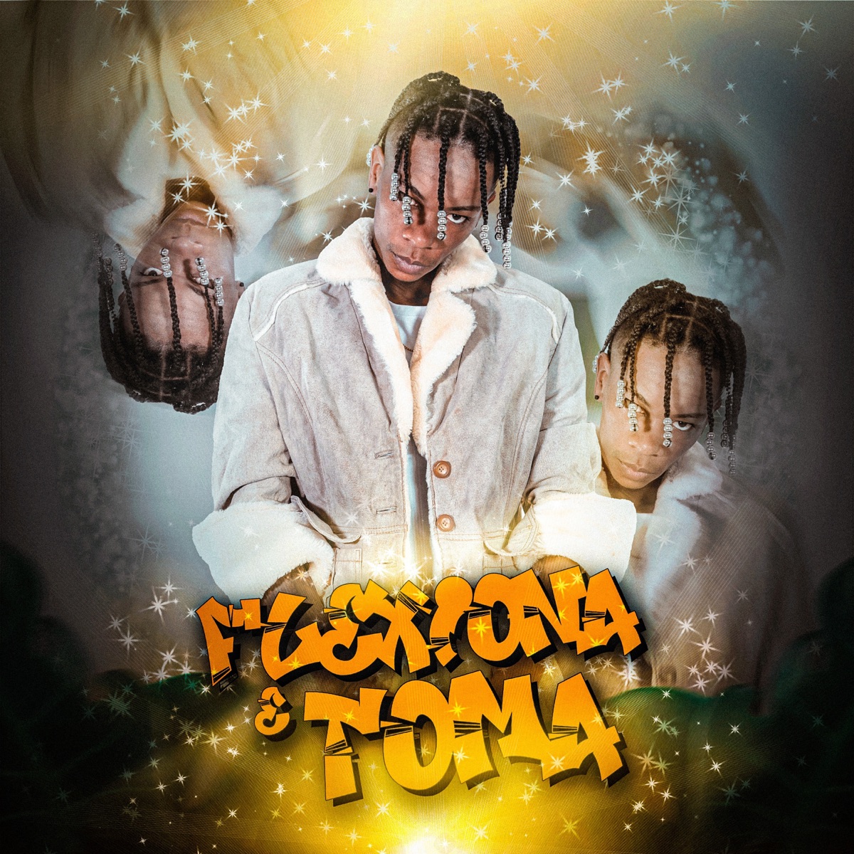 FLEXIONA E TOMA - Single by MC Menininho album cover