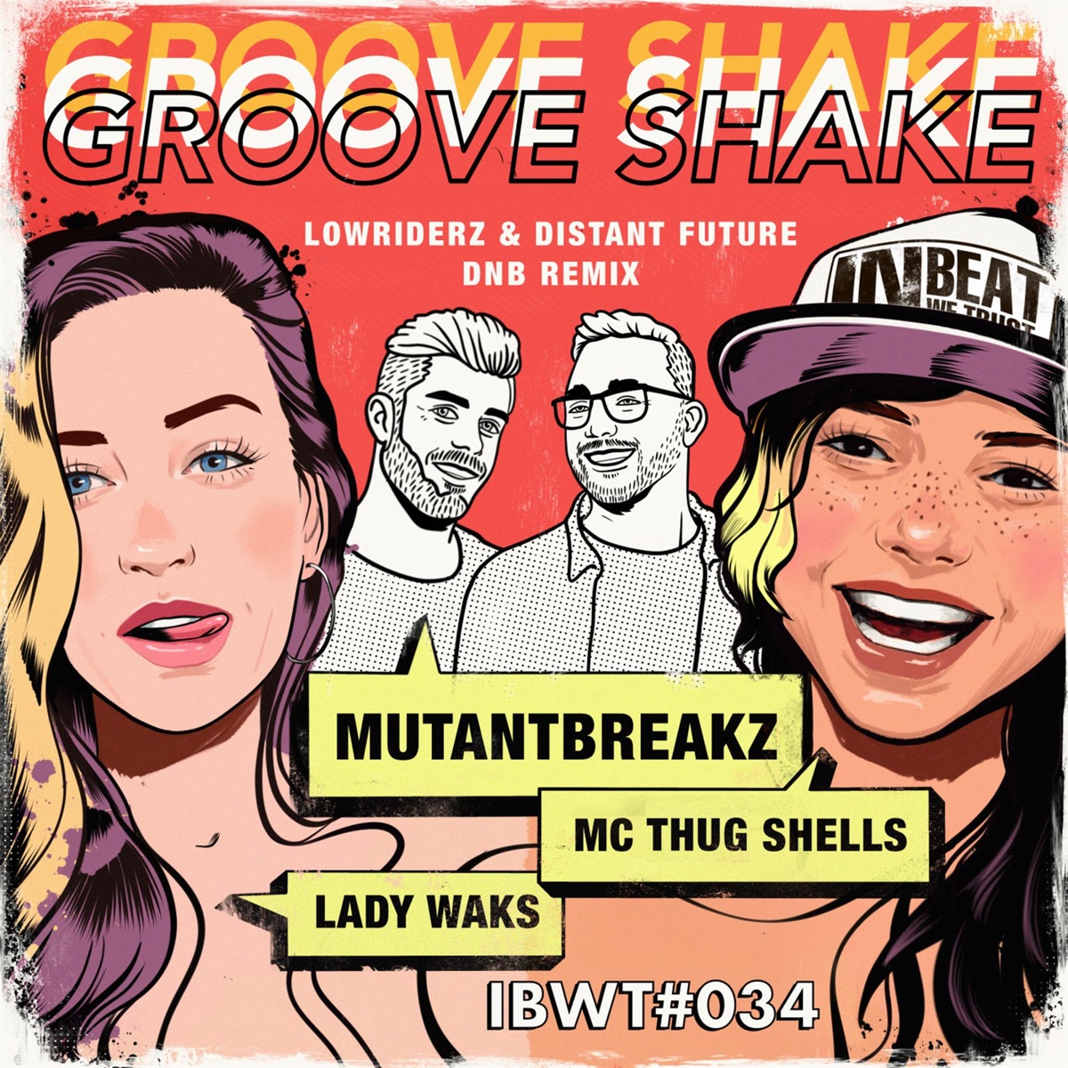 Groove Shake (feat. Thug Shells) - Single by Lady Waks & Mutantbreakz album cover