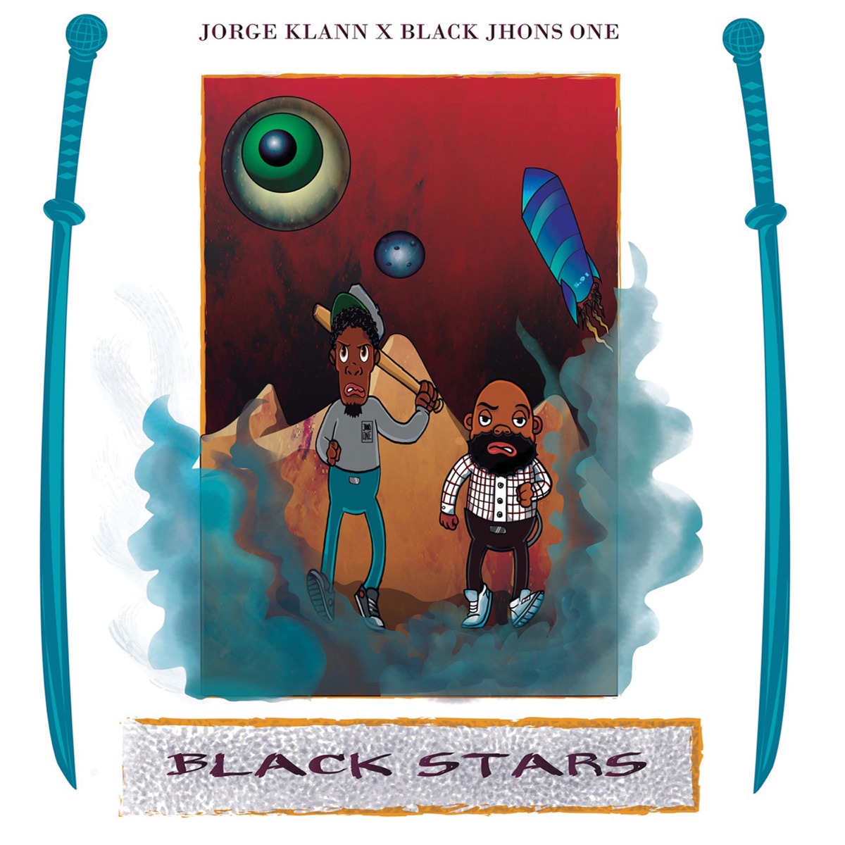 Black Stars 1 (feat. Jorge Klann) - EP by Black Jhons One album cover