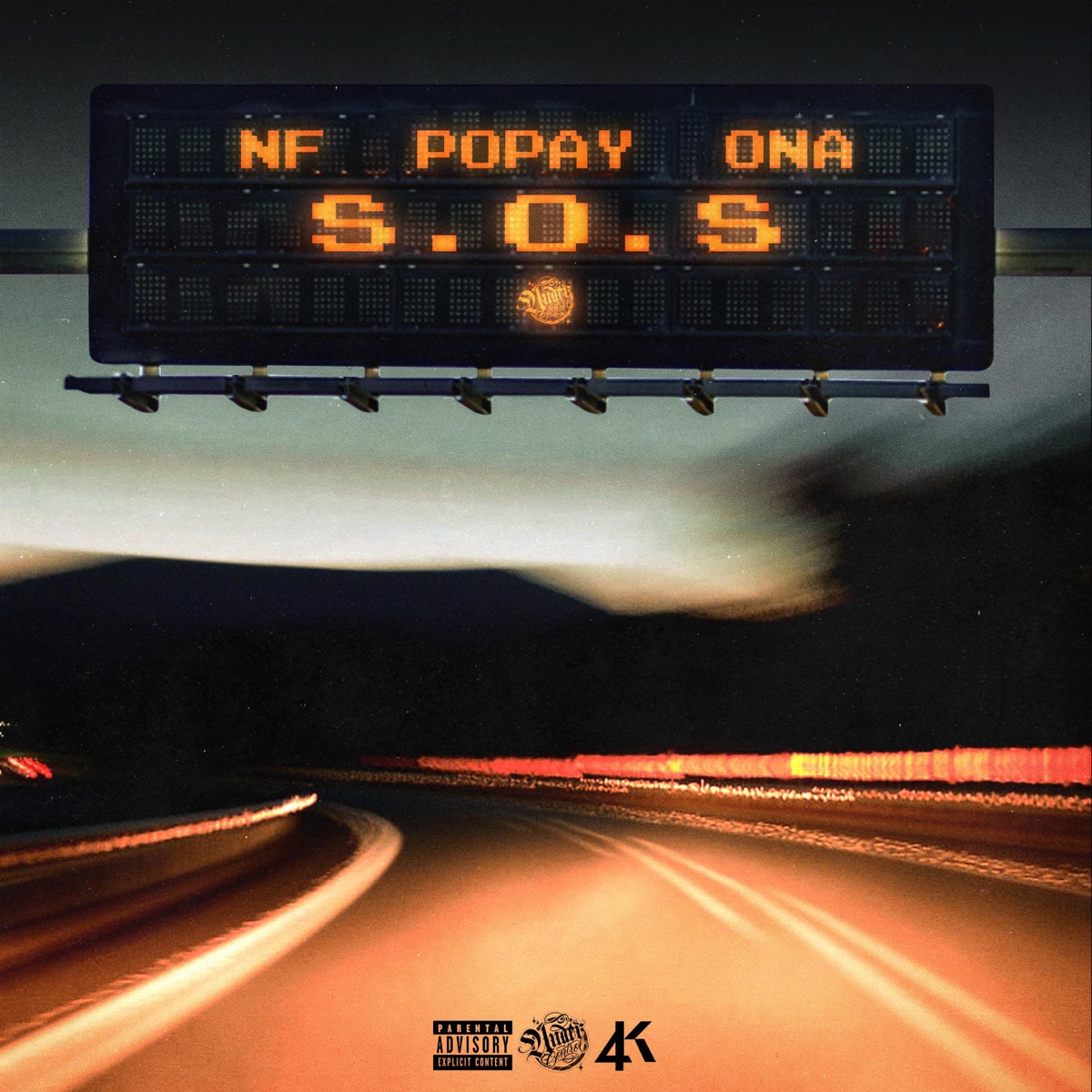 S.O.S. (feat. ONA, Popay & 4K Studio) - Single by NF UC album cover