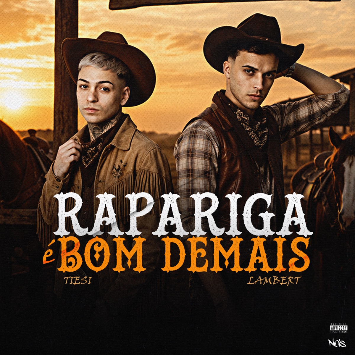 RAPARIGA É BOM DEMAIS - Single by Tiesi, Lambert & DJ ISAACZIN DA ZN album cover