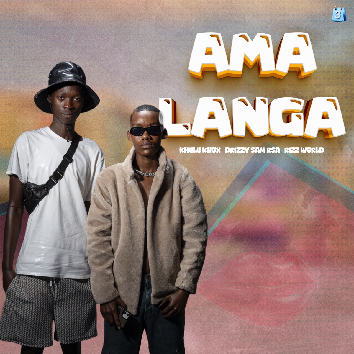 Amalanga - Single by Khulu Knox, Drizzy Sam (RSA) & Rizz World album cover