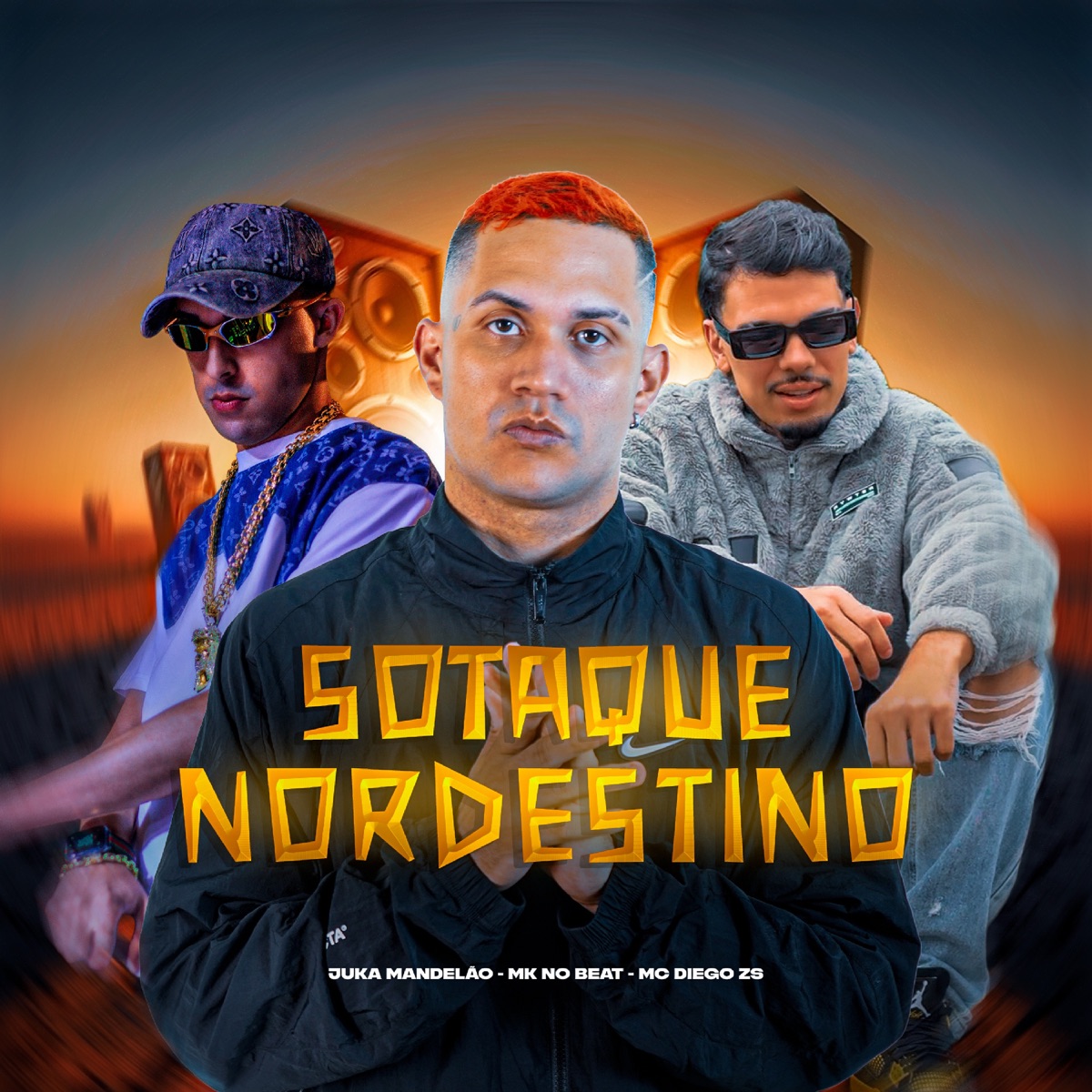 SOTAQUE NORDESTINO - Single by MK no Beat, Juka Mandelão & MC Diego ZS album cover