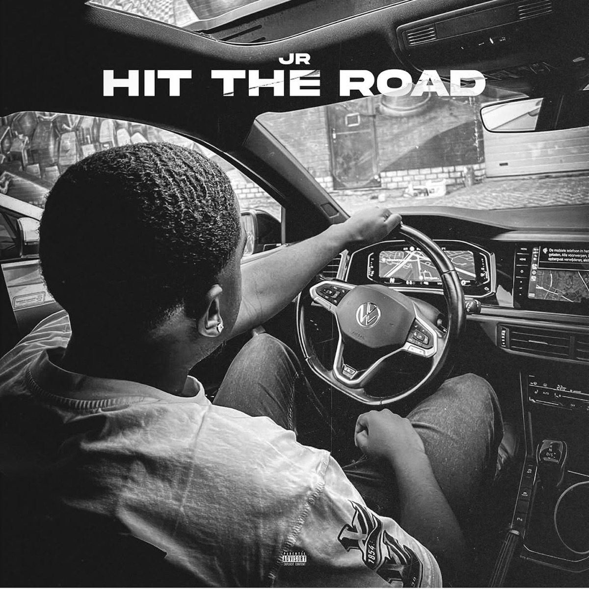HIT THE ROAD - Single by JR album cover