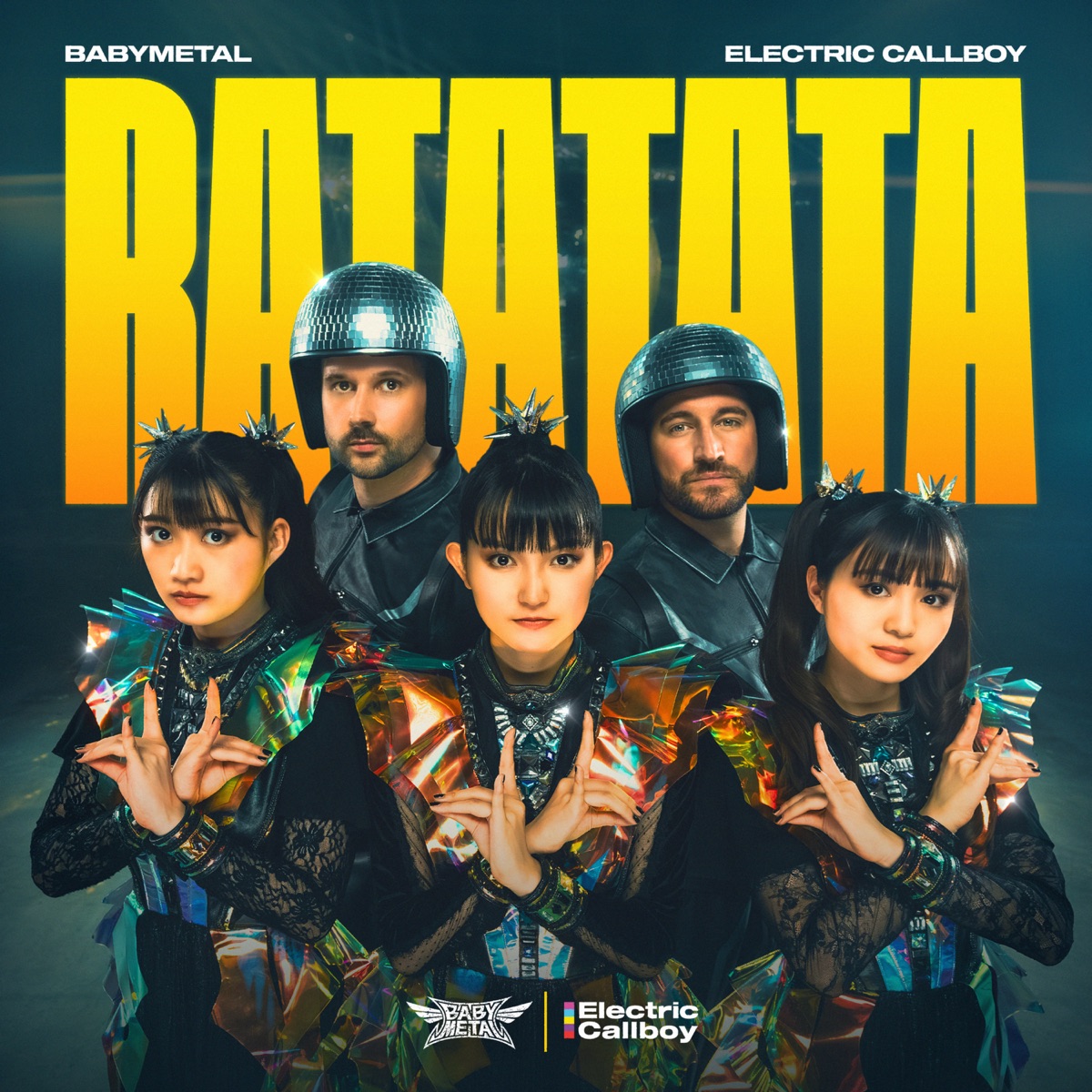 RATATATA - Single by BABYMETAL & Electric Callboy album cover