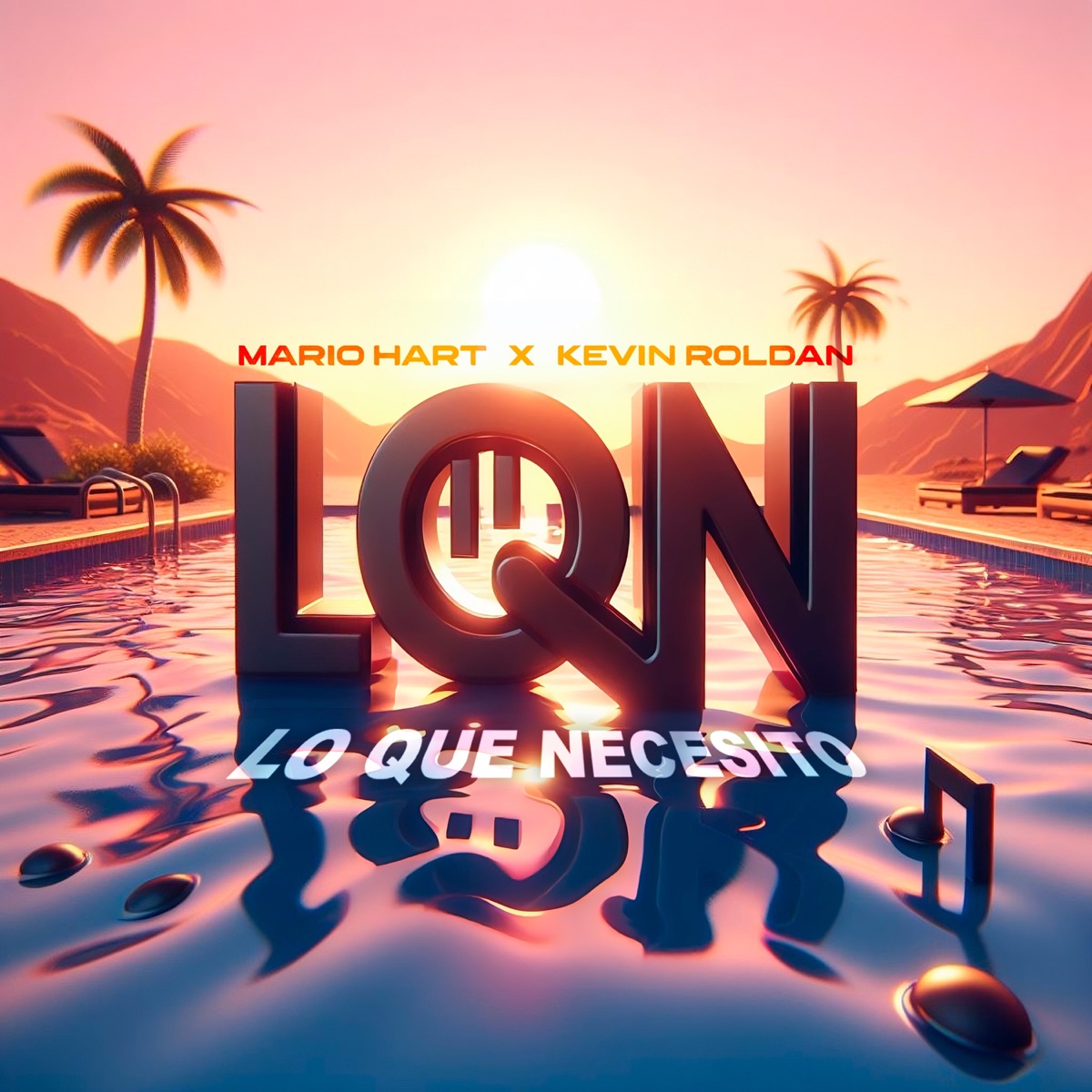 Lo Que Necesito - Single by Mario Hart & KEVIN ROLDAN album cover