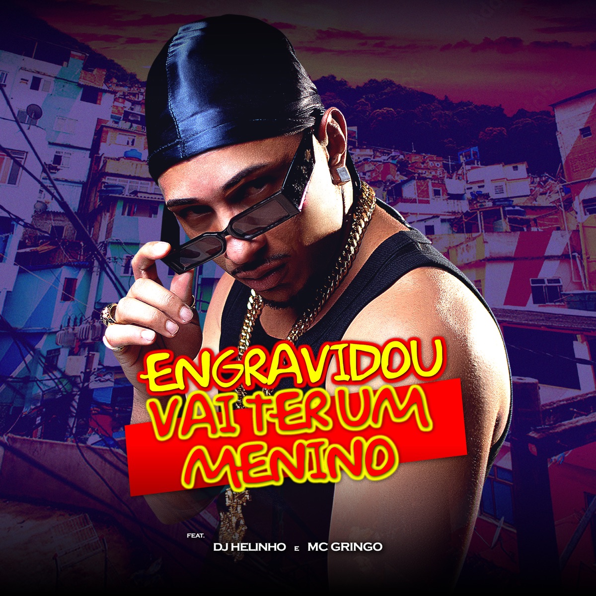 Engravidou Vai Ter um Menino - Single by DJ Helinho & Mc Gringo album cover