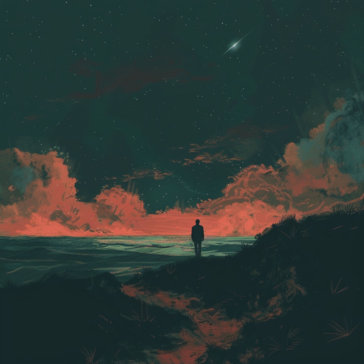 Here and There, Pt. 1 - EP by moat & halfstop album cover