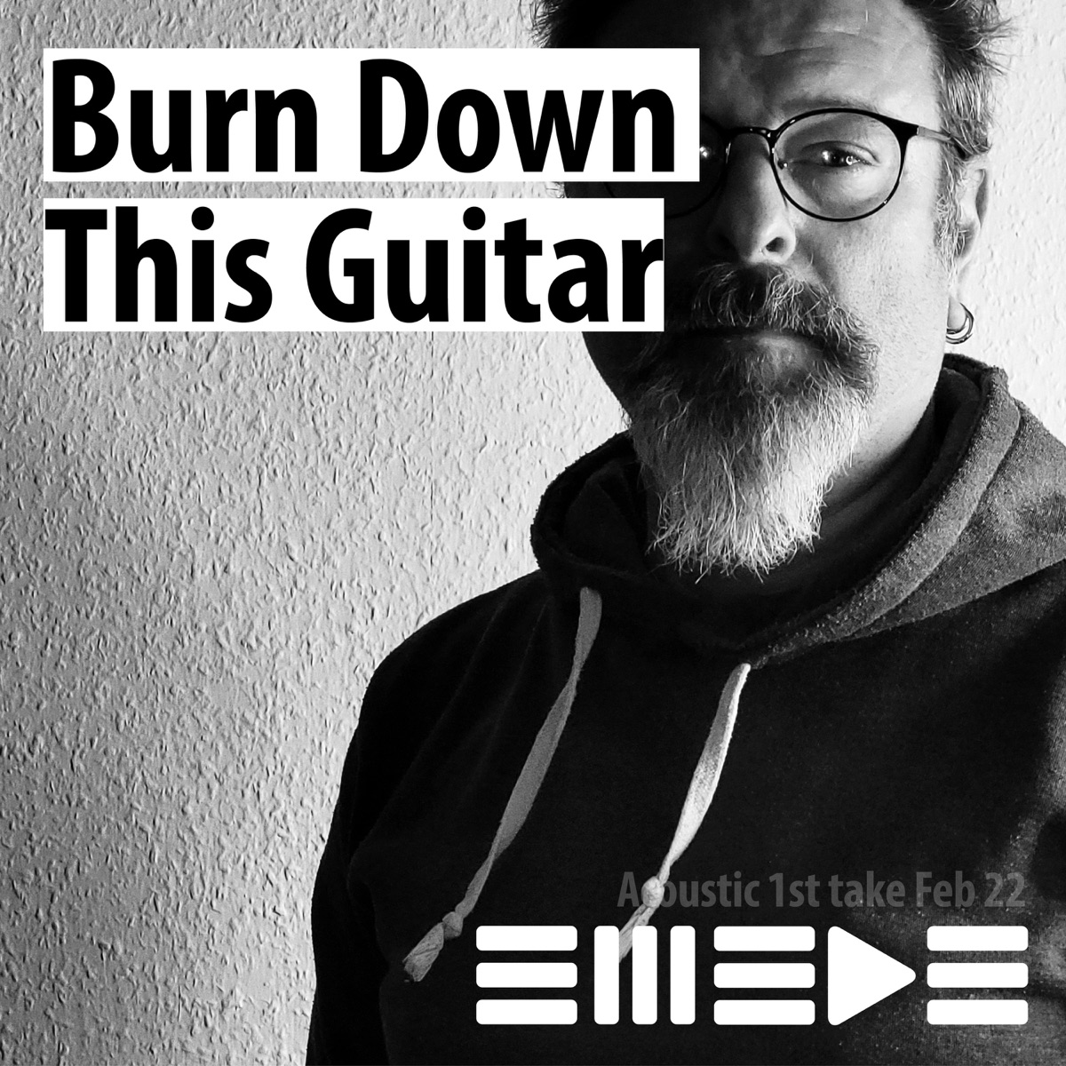 Burn down this guitar (Acoustic 1st Take Feb 2022) - Single by Swede album cover