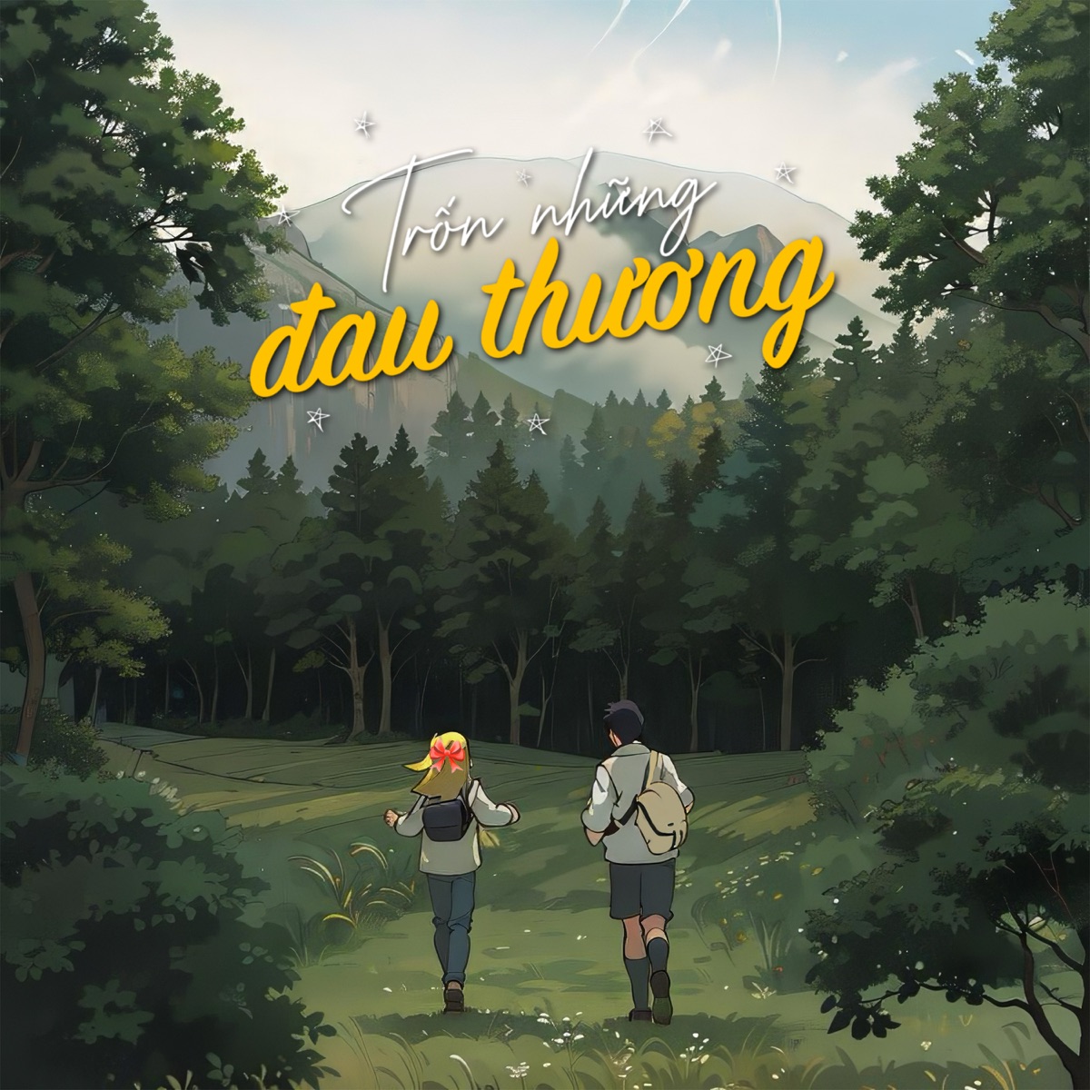 Trốn Những Đau Thương - Single by Minh Huy & Nam Joyy album cover