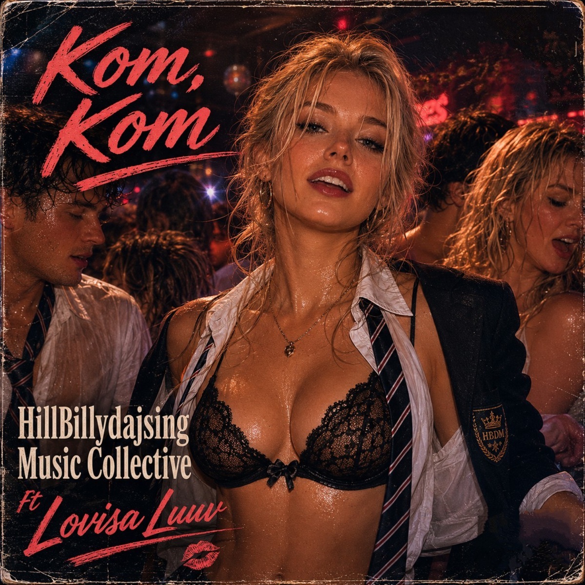 Kom, Kom (feat. Lovisa Luuv) - Single by HillBillydajsing Music Collective album cover