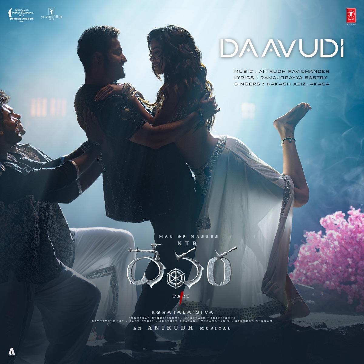 Daavudi (From "Devara Part 1") - TELUGU - Single by Nakash Aziz, Akasa & Ramajogayya Sastry album cover