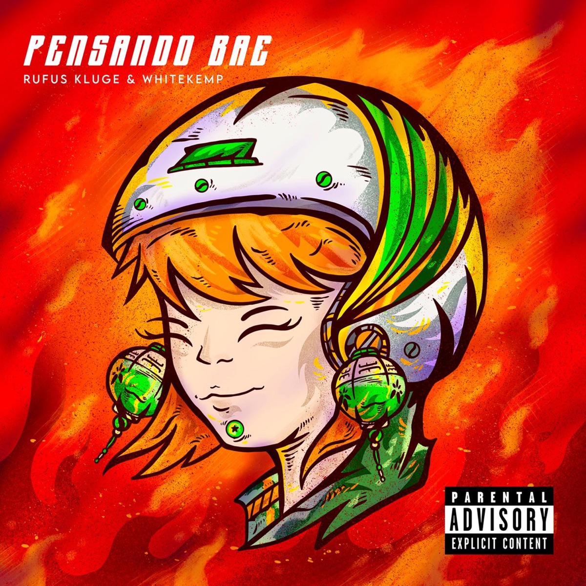 Pensando Bae (feat. Whitekemp) - Single by Rufus Kluge album cover