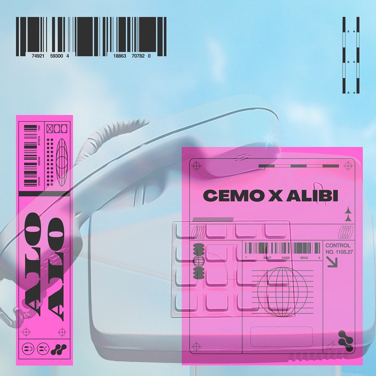 Alo Alo - Single (feat. Alibi) - Single by CEMO album cover