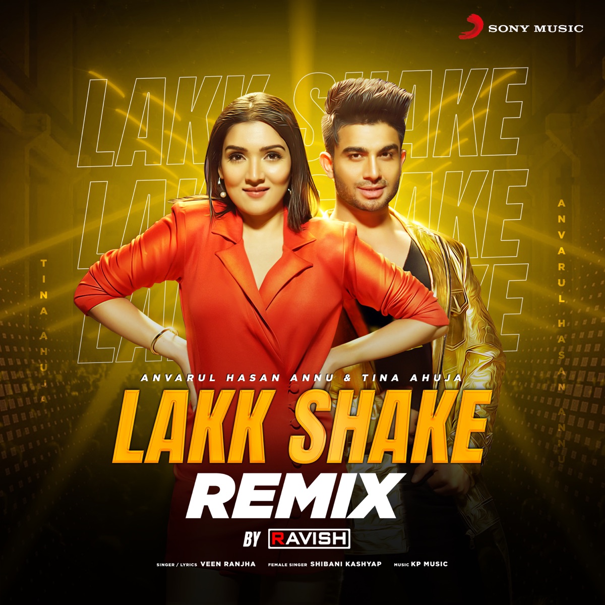 Lakk Shake (Remix) - Single by Shibani Kashyap, Veen Ranjha & DJ Ravish album cover