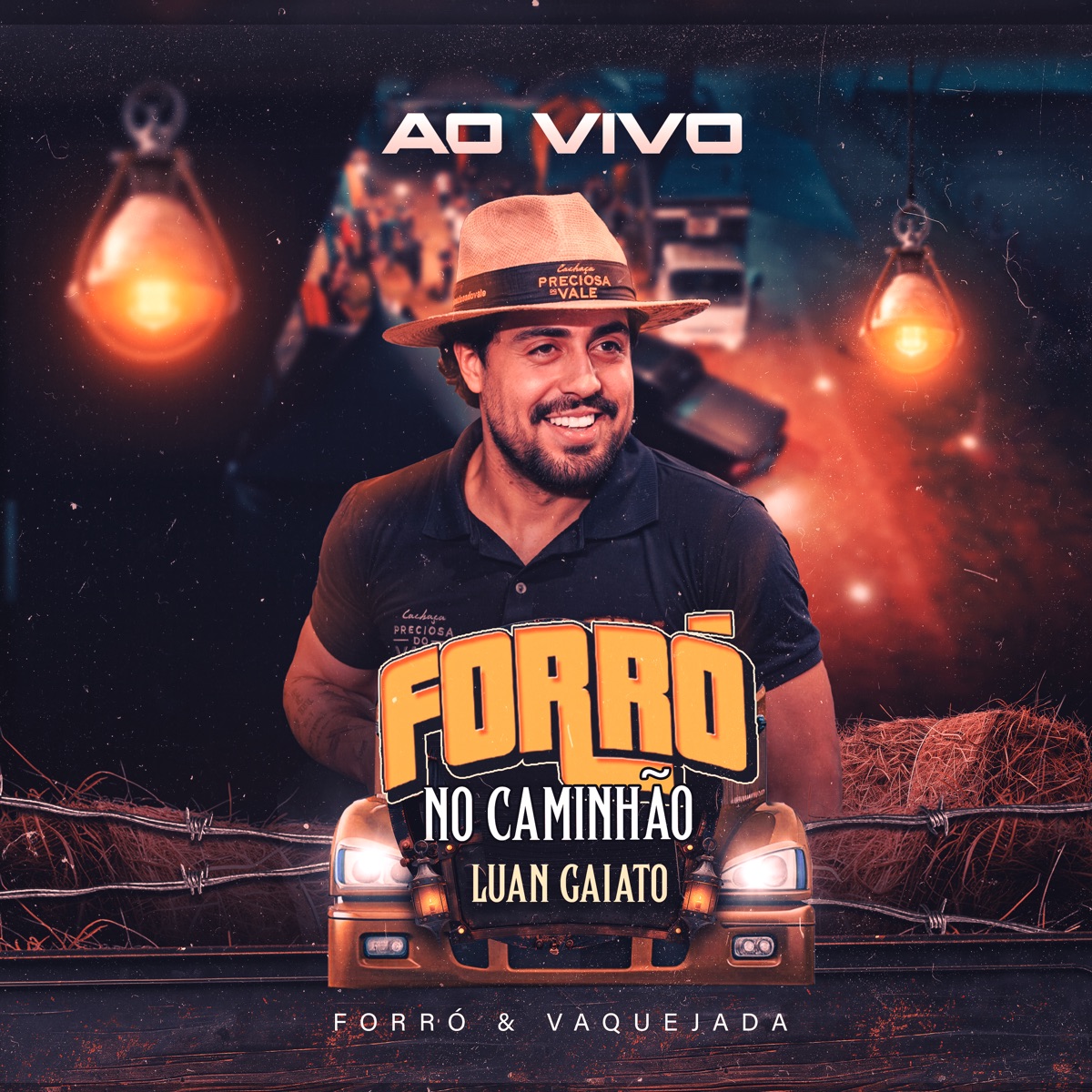 Forró no Caminhão (Ao Vivo) by Luan Gaiato album cover