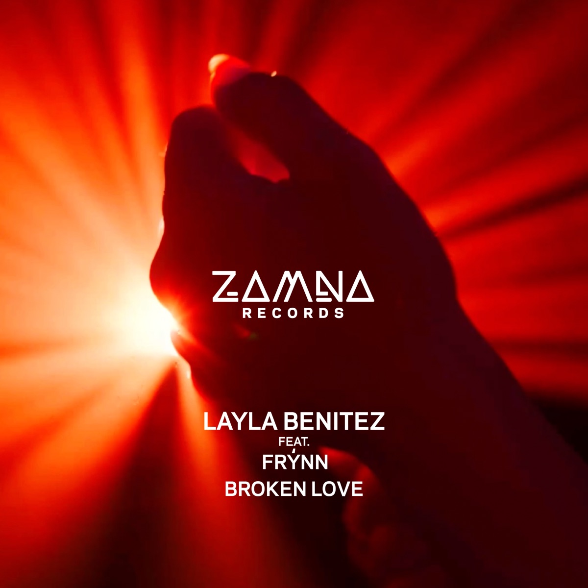 Broken Love - Single by Layla Benitez & Frynn album cover