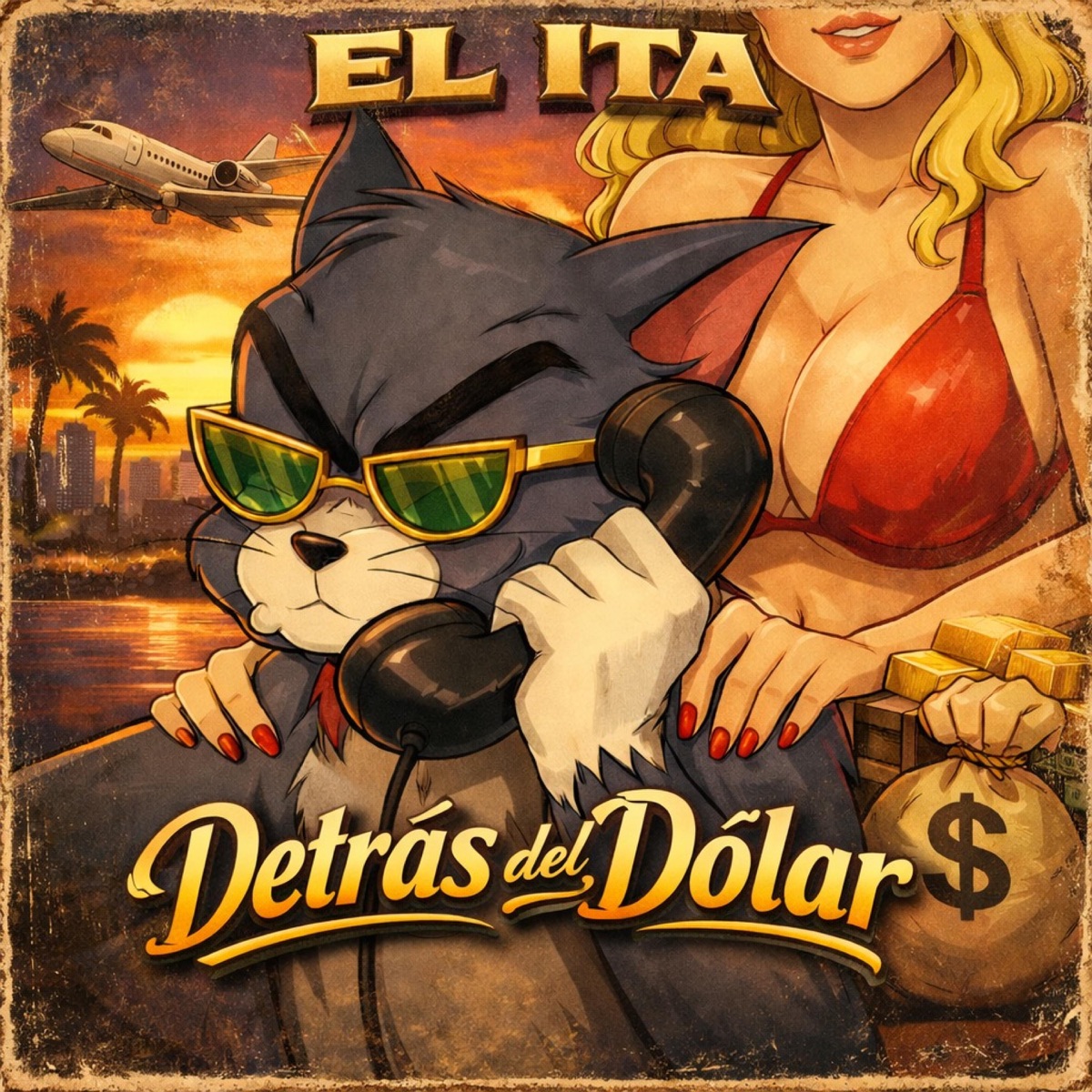 Detrás del Dolar - Single by El Ita album cover