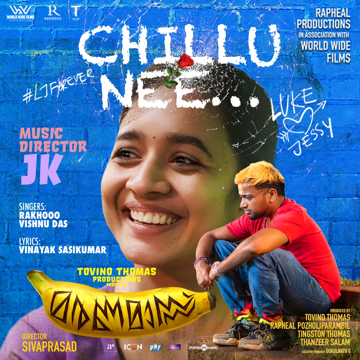 Chillu Nee (From "Maranamass") - Single by Jay Unnithan, Rakhooo, Vishnu Das & Vinayak Sasikumar album cover