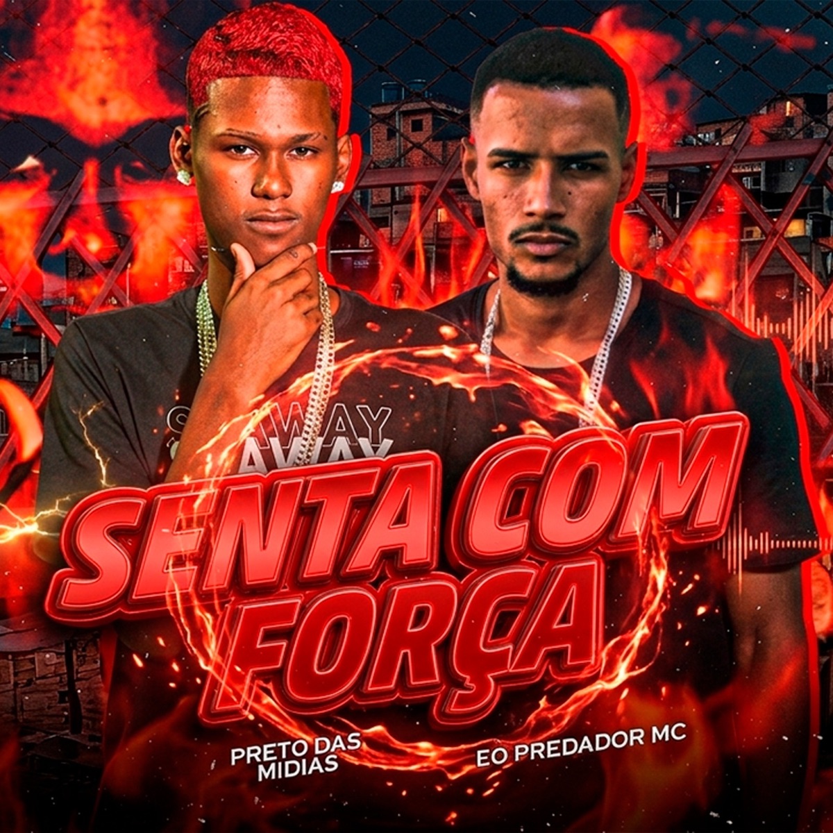 Senta Com força - Single by Eo Predador Mc & Preto das Midias album cover