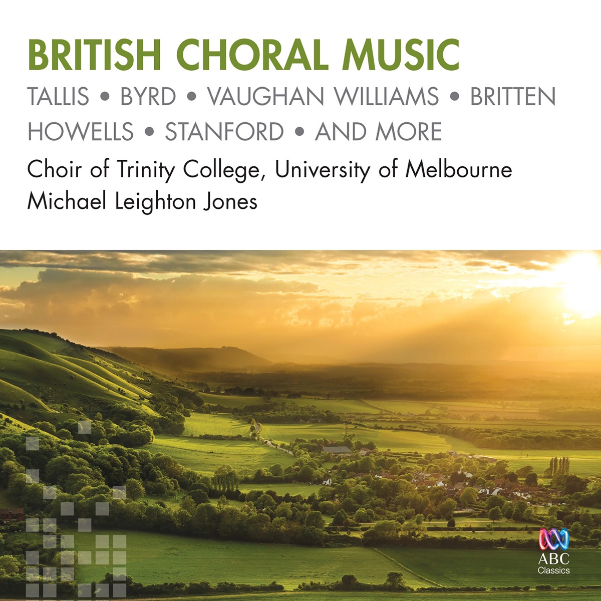 British Choral Music by Michael Leighton Jones & Choir of Trinity College Melbourne album cover