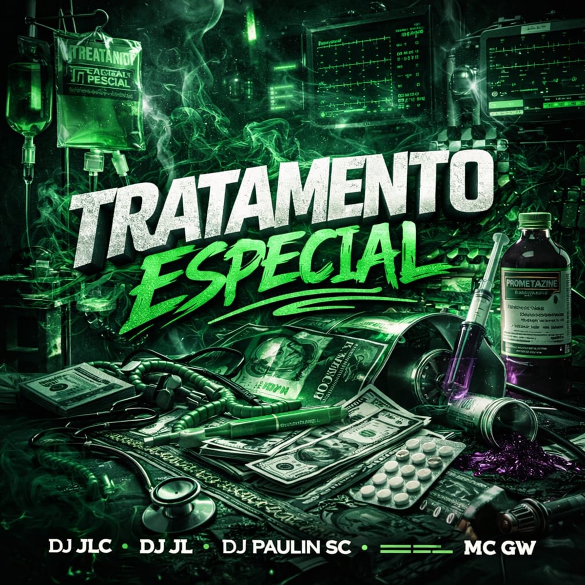 Tratamento Especial - Single by DJ JLC, Mc Gw, DJ JL & DJ Paulin SC album cover